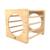 Cube d'escalade montessori bois fsc® Marron 2 - vertbaudet enfant 
