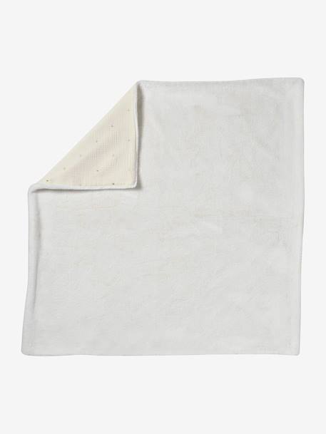 Couverture naissance en gaze de coton personnalisable écru 3 - vertbaudet enfant 