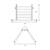 Triangle d'escalade pliable avec tableau montessori bois fsc® Marron 5 - vertbaudet enfant 