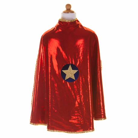 Déguisement enfant cape réversible super héro Rouge 5 - vertbaudet enfant 