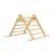 Triangle d'escalade pliable montessori bois fsc® Marron 2 - vertbaudet enfant 