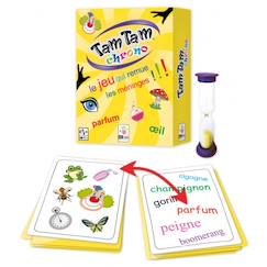 Jouet-Jeux de société-Jeu de lecture et de rapidité Tam tam chrono