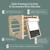 Cube d'escalade avec tableau créatif montessori bois fsc® Marron - blanc 3 - vertbaudet enfant 