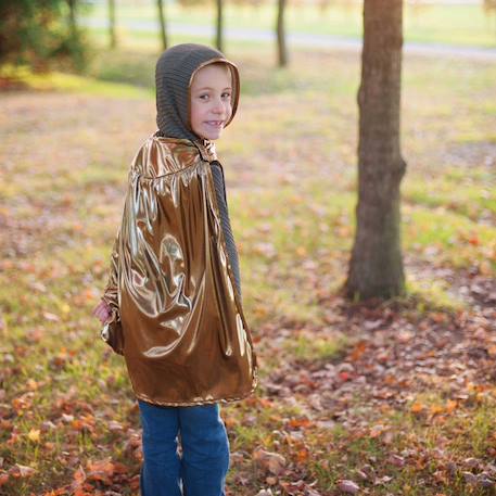 Déguisement enfant chevalier tunique cape couronne Or 4 - vertbaudet enfant 