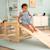 Cubes d'escalade x2 avec pont-toboggan montessori bois fsc® Marron 2 - vertbaudet enfant 