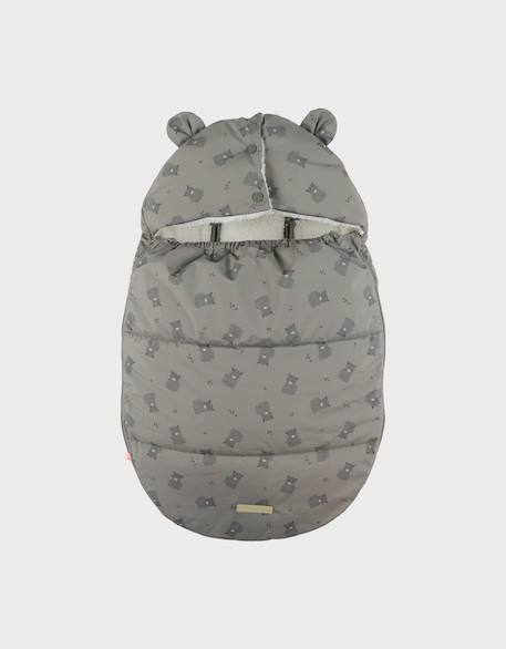 Chancelière déperlante 80x50?cm Beige+Vert 5 - vertbaudet enfant 