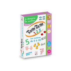 Jouet-Jeux éducatifs-Tam tam coffret 1, 2, 3 - jouet éducatif pour enfants