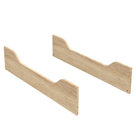 Kit d'évolution lit bébé à lit junior 140x70 décor bois - camille Marron 1 - vertbaudet enfant 