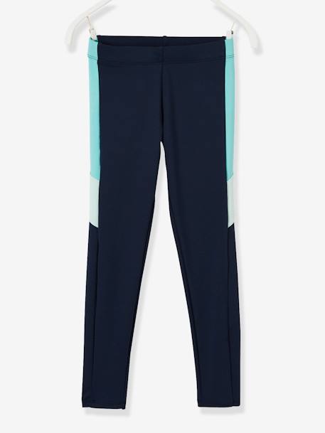 VERTBADET Lot De 2 Leggings Fille Mi-Mollets - Taille Élastiquée Confortable En Coton