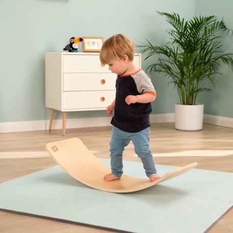 Planche d'équilibre montessori bois fsc® Marron 3 - vertbaudet enfant 