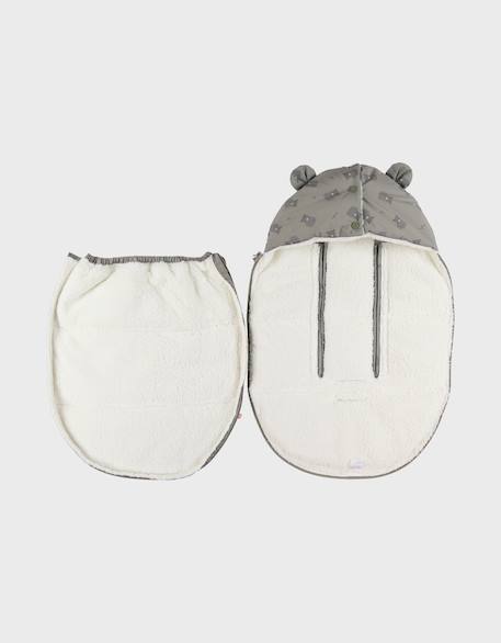 Chancelière déperlante 80x50?cm Beige+Vert 6 - vertbaudet enfant 