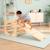 Pont toboggan montessori bois fsc® Marron 1 - vertbaudet enfant 