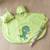 Poncho cape de pluie imperméable pour enfant Orange+Rose+Vert 14 - vertbaudet enfant 