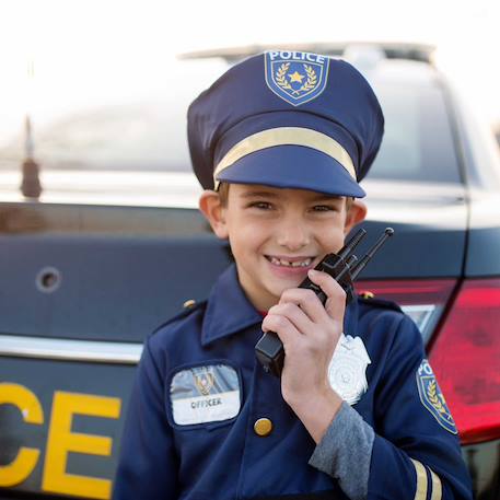 Déguisement enfant policier avec accessoires Bleu 3 - vertbaudet enfant 