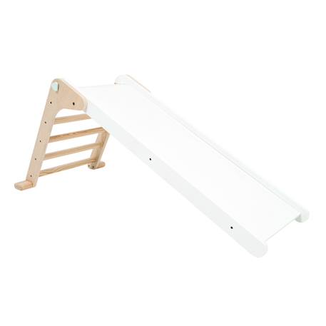 Toboggan pliable montessori bois fsc® Marron - blanc 2 - vertbaudet enfant 