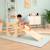 Cubes d'escalade x2 avec pont-toboggan montessori bois fsc® Marron 3 - vertbaudet enfant 