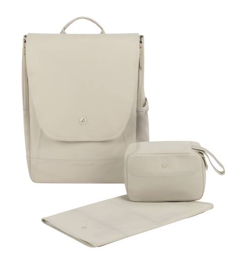 Sac à dos à langer pratique et moderne Classic cognac+Ink black+Timeless sand 12 - vertbaudet enfant 