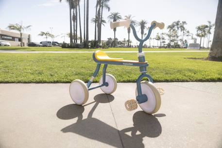 Tricycle vintage ergonomique classic trike Bleu+Noir+Rouge 1 - vertbaudet enfant 