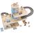 Garage en bois multi-niveaux Bleu, marron blanc 2 - vertbaudet enfant 