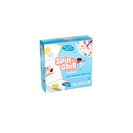 Jeu de yoga spin & chill pour enfants - Découvre le Yoga en t'amusant BLEU 5 - vertbaudet enfant 