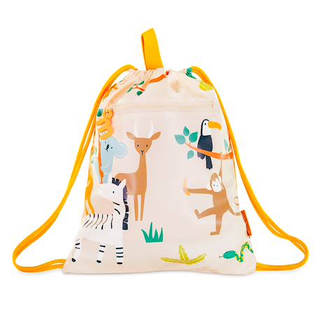 Sac à dos sac enfant jungle Jaune 1 - vertbaudet enfant 