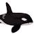 Peluche orque 41 cm Noir 2 - vertbaudet enfant 