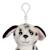 Porte-clés chien dalmatien 12 cm Blanc 2 - vertbaudet enfant 