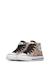 Baskets en tissu imprimé leopard ylfas. Beige-noir 5 - vertbaudet enfant 