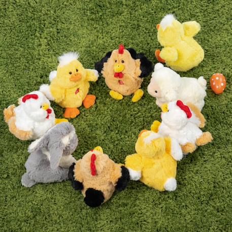 Peluche sonore canard - 15 cm Jaune 3 - vertbaudet enfant 