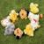 Peluche sonore canard - 15 cm Jaune 3 - vertbaudet enfant 