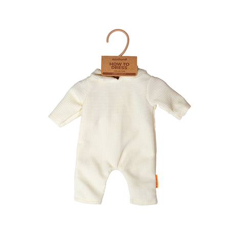 Pyjama beige avec chapeau pour poupée 38cm Beige 3 - vertbaudet enfant 