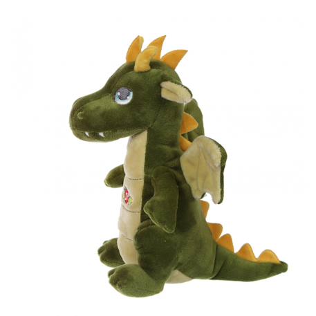 Peluche musicale dragon - 17 cm Noir 3 - vertbaudet enfant 