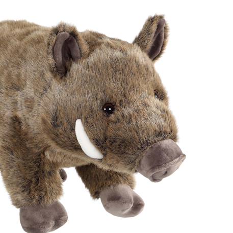 Peluche géante sanglier - 50 cm Marron 2 - vertbaudet enfant 