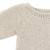 Pyjama en tricot couleur lin pour poupée de 38cm Blanc 2 - vertbaudet enfant 