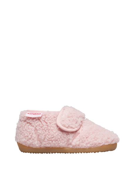 Pantoufles en laine home Rose+Rose- 1 - vertbaudet enfant 
