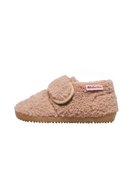 Pantoufles en laine home Rose- 3 - vertbaudet enfant 
