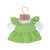 Robe dhiver et t-shirt pour poupée de 38 cm Vert 3 - vertbaudet enfant 