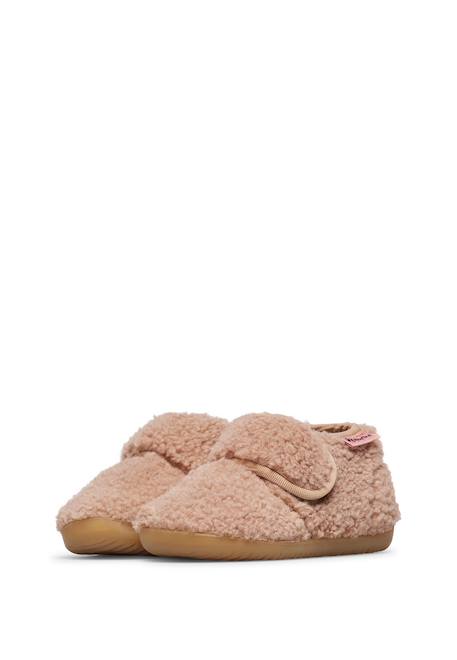 Pantoufles en laine home Rose+Rose- 10 - vertbaudet enfant 