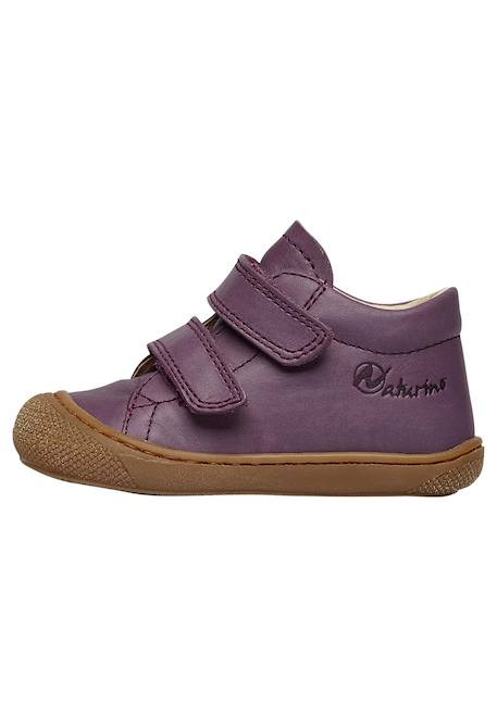 Chaussures premiers pas en cuir cocoon vl Marron foncé-+Marron-beige+Pourpre+Rouge-marron-+Vert foncé-+Vert olive-+Violet- 33 - vertbaudet enfant 