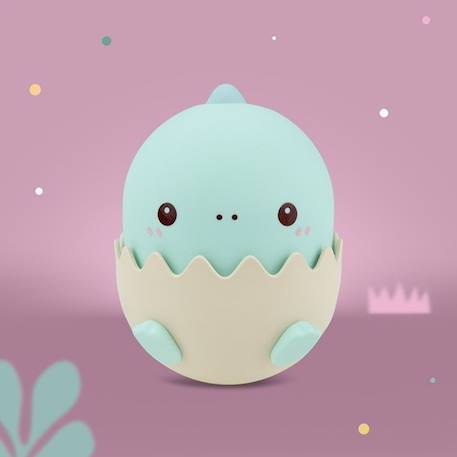 Veilleuse rechargeable bébé dinosaure bleu Rose, blanc+Vert d'eau, blanc 11 - vertbaudet enfant 