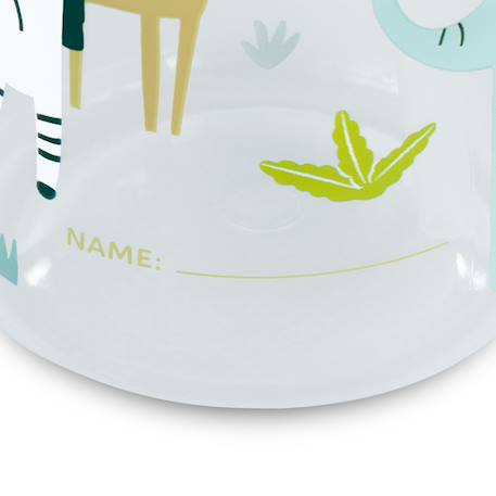 Gourde pour enfants kiddie bottle jungle Bleu 4 - vertbaudet enfant 