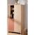 Armoire 2 portes et 1 niche avec claustra en bois décor chêne suave - tokyo Blanc/marron+Rouge/marron+Vert/marron 7 - vertbaudet enfant 