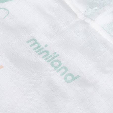 Poncho en mousseline pour bébé Blanc 4 - vertbaudet enfant 