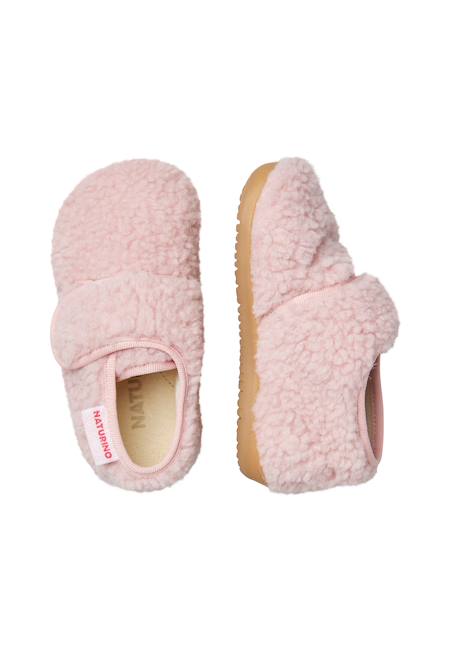 Pantoufles en laine home Rose+Rose- 4 - vertbaudet enfant 