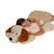 Peluche chien allongé Douceur 75 cm Marron 3 - vertbaudet enfant 