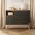 Commode 1 porte 3 tiroirs - boreale Gris 1 - vertbaudet enfant 