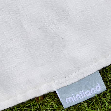 Poncho en mousseline pour bébé Blanc 3 - vertbaudet enfant 