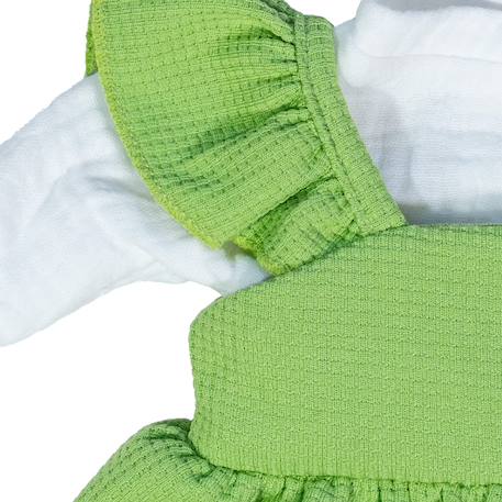 Robe dhiver et t-shirt pour poupée de 38 cm Vert 2 - vertbaudet enfant 