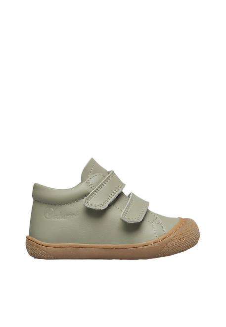 Chaussures premiers pas en cuir cocoon vl Marron foncé-+Marron-beige+Pourpre+Rouge-marron-+Vert foncé-+Vert olive-+Violet- 26 - vertbaudet enfant 