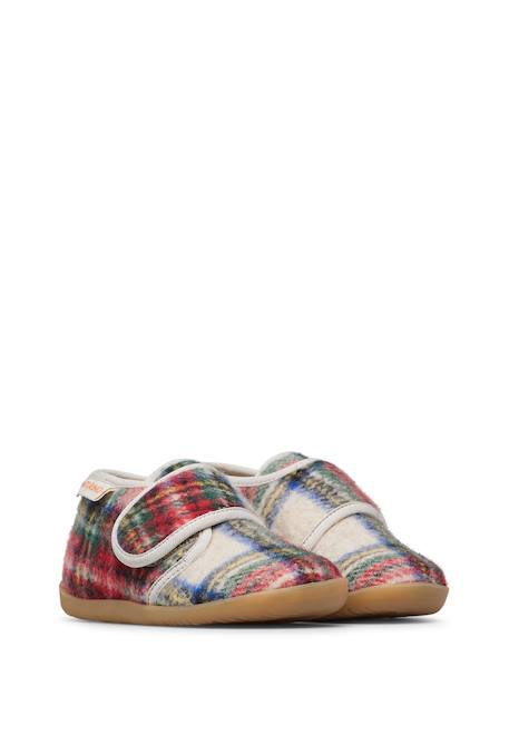 Pantoufles en tissu home Marine-+Multicolore- 7 - vertbaudet enfant 